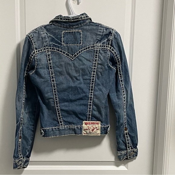True Religion Jimmy Super T Denim Jacket Size S - Picture 5 of 7